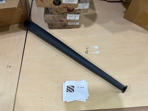 SET OF 4 HAFELE TAPERED TABLE LEGS BLACK 710MM