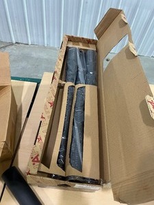 SET OF 4 HAFELE TAPERED TABLE LEGS BLACK 710MM