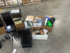PALLET OF OFFICE SUPPLIES