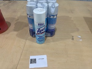 LOT OF 13 BOTTLES OF LYSOL NIB