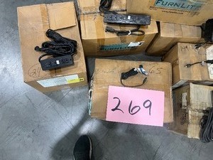 PALLET OF ELECTRICAL OUTLETS