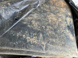 lot 66 image: Large Black Plastic Tarp for construction