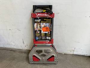 lot 196 image: Milwaukee 150 lbs. Fold-Up Truck