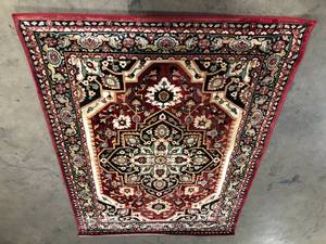 Bazaar Lenox Red 5 ft. 3 in. x 7 ft. 3 in. Area Rug by PRIVATE BRAND UNBRANDED Customer Returns See Pictures