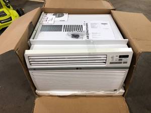 10,000 BTU 115-Volt Window Air Conditioner LW1017ERSM Cools 450 Sq. Ft. with ENERGY STAR and Remote, Wi-Fi Enabled by LG Electronics  Customer Returns See Pictures