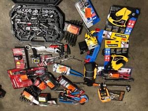 Lot of Hand Tools and Hardware Various Models and Conditions Customer Returns See Pictures