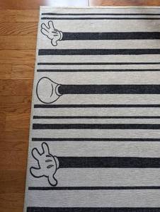 lot 63 image: Ruggable Mickey Mouse Area Rug