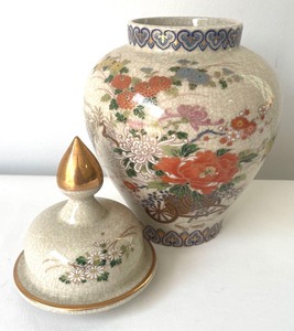 lot 108 image: Decorative Ceramic Ginger Jar