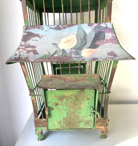 lot 144 image: Ornate Vintage Bird Cage