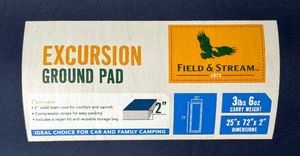 lot 173 image: New Field & Stream Excursion Ground Pad