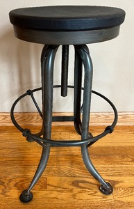 lot 248 image: Adjustable Industrial Stool