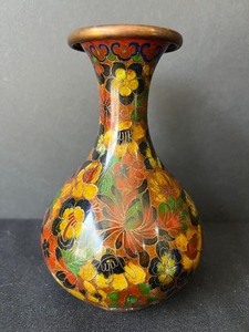 lot 46A image: Floral Cloisonne Vase