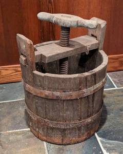 lot 239A image: Antique Wood Press