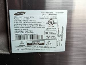 lot 95 image: Samsung UHD 75 Curved Smart TV