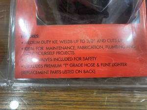 lot 117 image: New in the Package Forney 1707 OXY-ACETYLENE Torch Kit