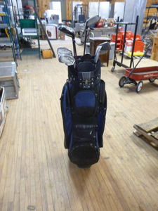 Golf Clubs and Bag