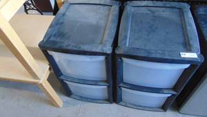 2-2 drawer rolling storage units