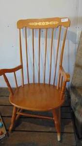Wood rocker