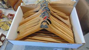 17-wood adverting hangers