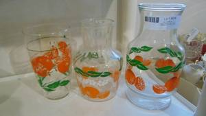 3-Vintage juice pitcher