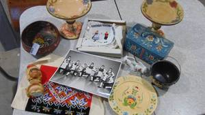 Lot of Rosemalded items