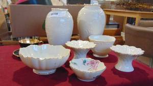 Lot of Lenox china pieces