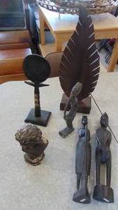 Lot of wood decor