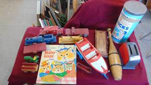 Lot of vintage toys