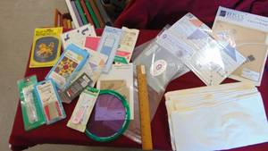 Lot of sewing items