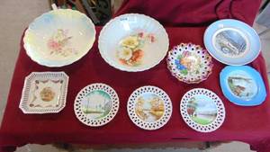 Misc plates and bowls