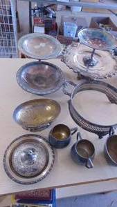 Lot of silverplate