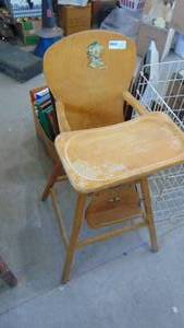 Vintage highchair