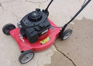 lot 51 image: Hyper Tough Walk-Behind 4.5 hp. Lawn Mower with Brigg & Stratton 300E Engine