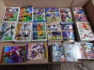 lot 140 image: Two Flats Full of Sports Trading Cards