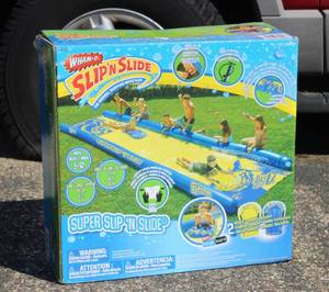 Large Backyard Slip And Slide