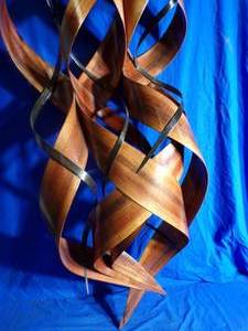lot 249 image: Wooden Spiral - Home Decor