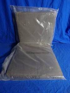 lot 272 image: New Lot of 2 Patio Chair Cushions (13 x 19) - Gray