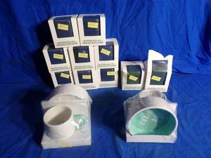 lot 349 image: New Lot of 8 Waterless Oil Aroma Diffusers  Pet Bowl and Mug