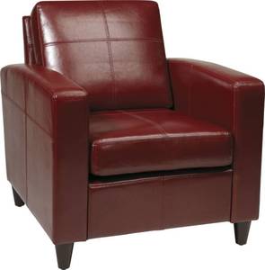 lot 257 image: New Ave Six Club Chair - Crimson Red
