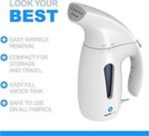 lot 300 image: Brookline Steamer for Clothes 180ML - Handheld Garment Steam Iron Home Office