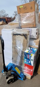 lot 700 image: Pallet of Salvage Furniture, Furniture Parts & Some General Merchandise