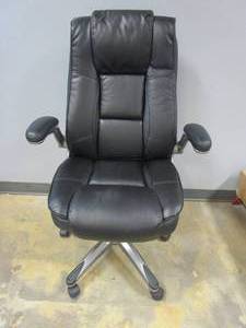 Black Leather Office Chair