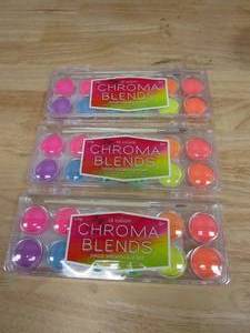 3 Packages of Ooly, Chroma Blends Neon Watercolor Paint Set - 12 Colors