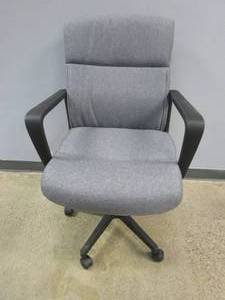 Gray Rolling Office Chair