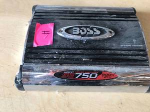 Car Amp and Sub Box