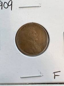 6 US WHEAT CENTS 1909 1910 1913 1913-D 1914 1916-S