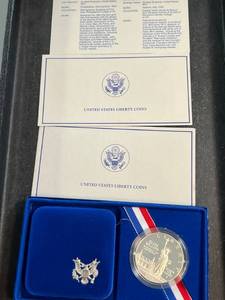 1986-S PROOF LIBERTY SILVER DOLLAR