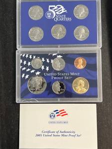 2005 US MINT PROOF SET IN ORIGINAL PACKAGING