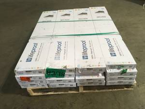 Pallet of Restored Wood 6 MIL x 8.7 in. W x 48 in. L Click Lock Waterproof Luxury Vinyl Plank Flooring (20.1 sqftcase) by Lifeproof (16 Boxes) Customer Returns See Pictures