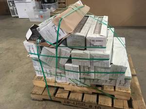 Pallet of Marazzi  Montagna Dapple Gray 6 in. x 24 in. Porcelain Floor and Wall Tile (14.53 sq. ft.  case) (27 Boxes)   Customer Returns See Pictures